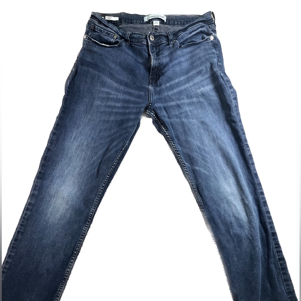 Mens Blue Denim Jeans from Calvin Klein